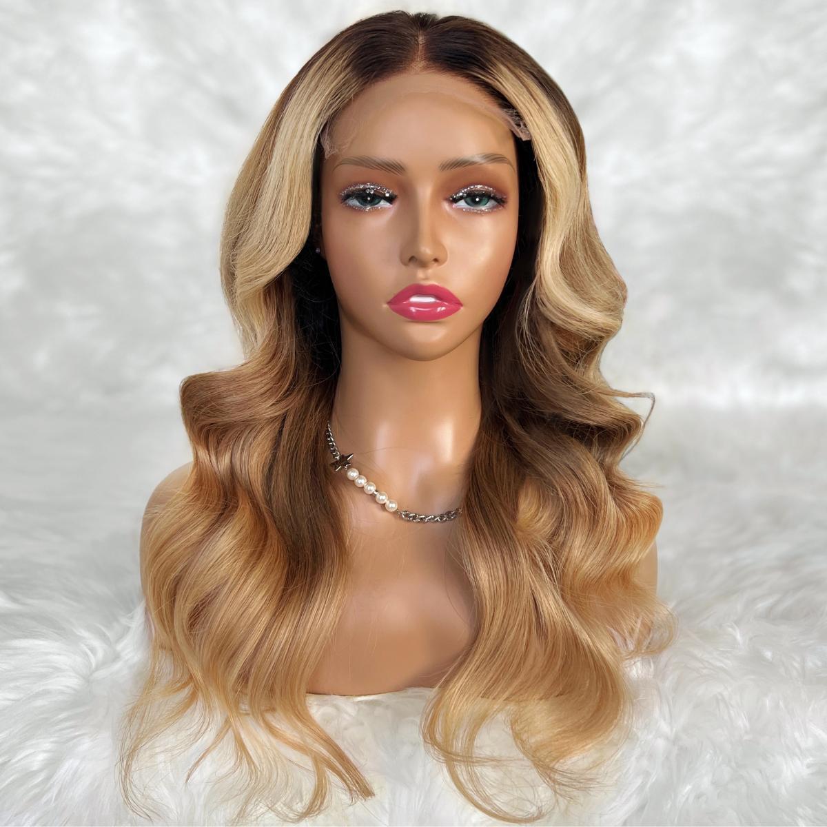 Charlotte Glueless 5x5 HD Lace Professionally Colored 100% Human Hair Closure Wig