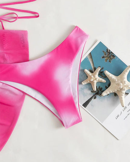 Criss Cross Ombre Bikini Set | ZAKAPOP