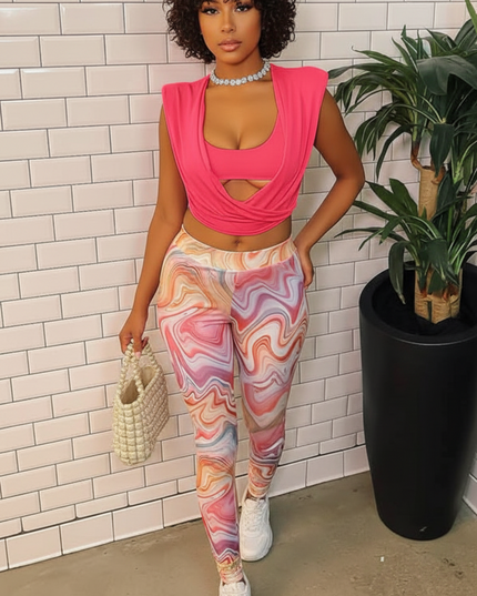Pink Mesh Set