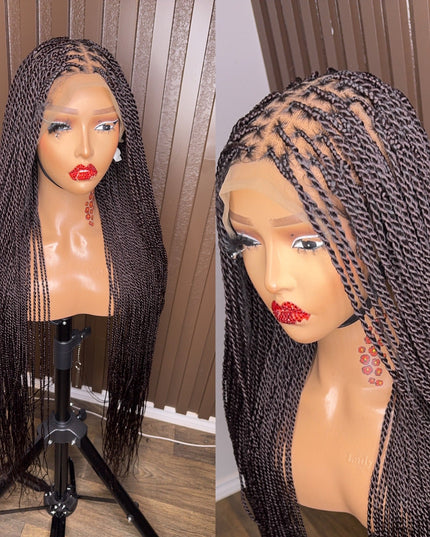 Twist braided wig all color