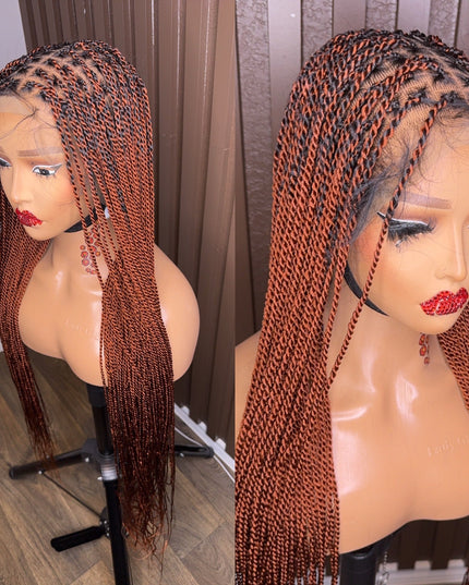 Twist braided wig all color