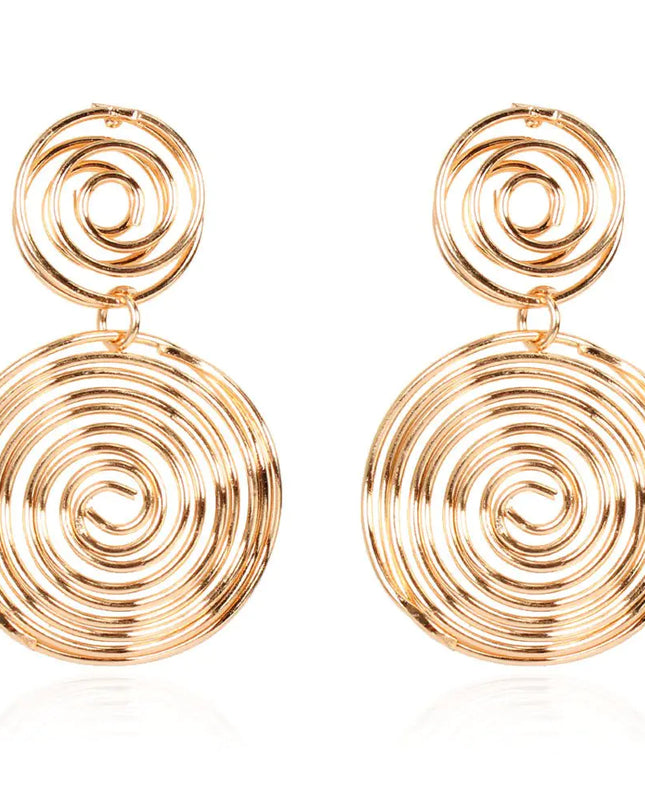 Trendy Gold and Silver Earrings for Street Style