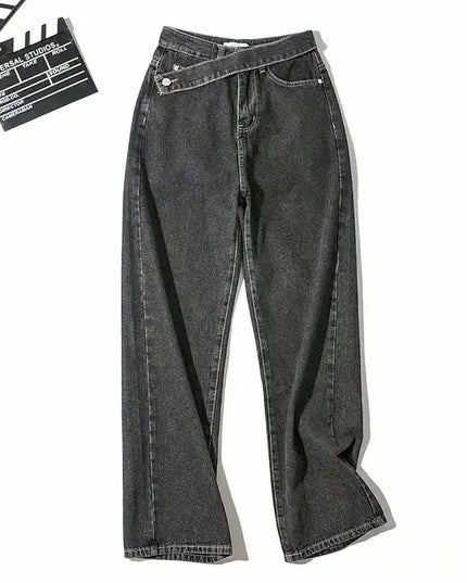 Sasha Straight Leg High Waist Jeans