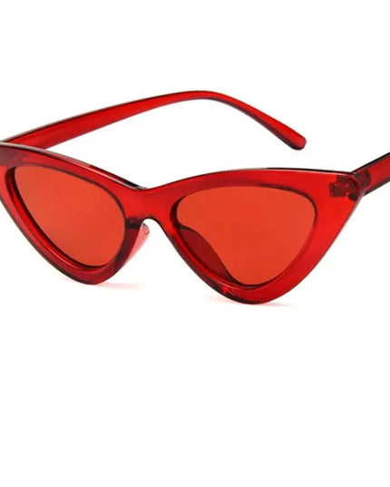 Cat Eye Fashion Sunglasses Women Vintage small Leopard Triangle Sunglasses Retro Female Eyewear UV400 Brand Designer Retro