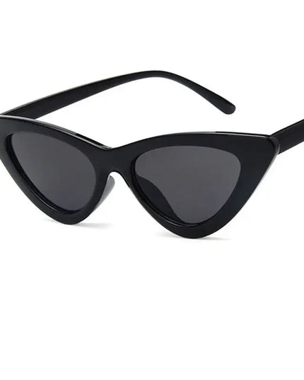 Cat Eye Fashion Sunglasses Women Vintage small Leopard Triangle Sunglasses Retro Female Eyewear UV400 Brand Designer Retro