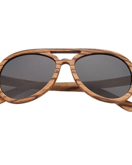 Vintage Wooden Polarized Driving Sunglasses UV400