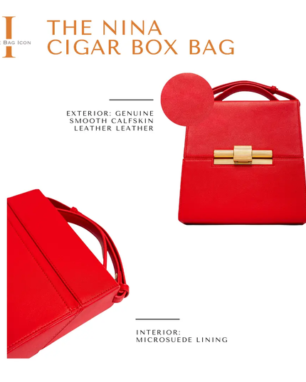 THE NINA CIGAR BOX BAG