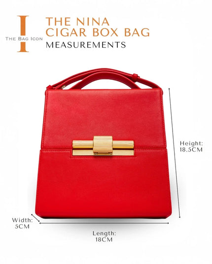 THE NINA CIGAR BOX BAG