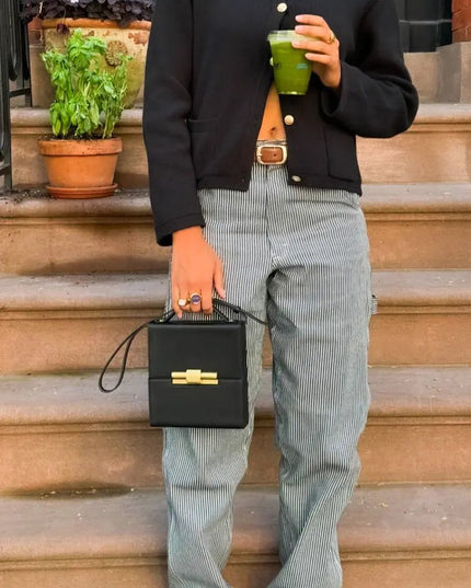 THE NINA CIGAR BOX BAG