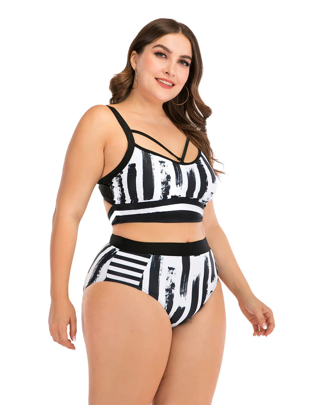 Plus Size Women's Sexy Bikini Swimwear
