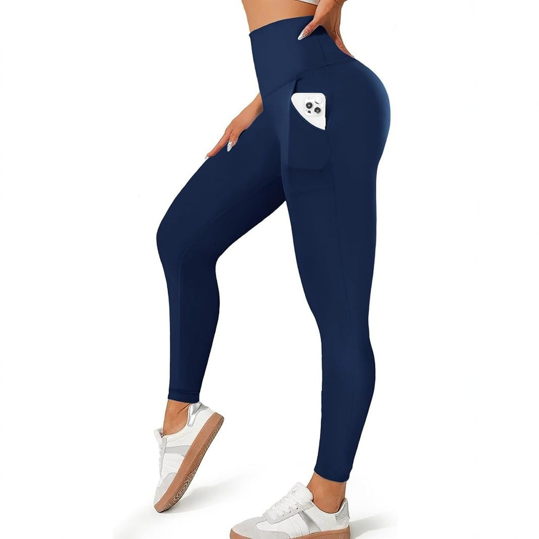Contracting High Elastic Slimming High Waist Leggings