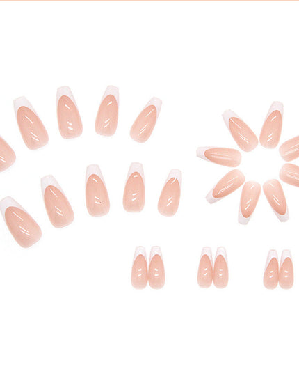 Simple French Tip Nails