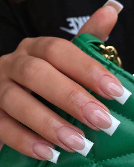 Simple French Tip Nails