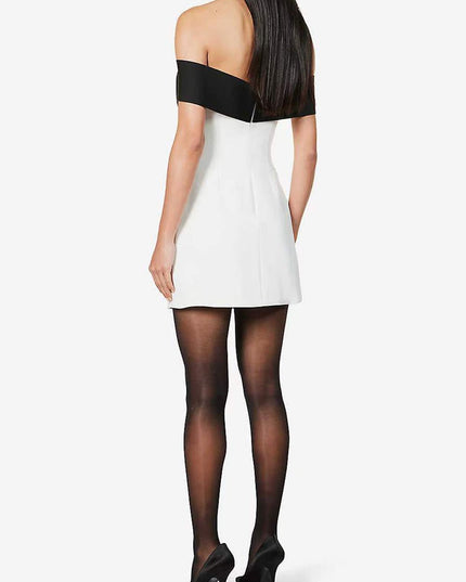 Off-Shoulder Margot Dress with Bow Detail | ZAKAPOP