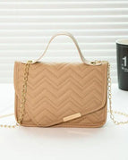 Khaki Wave Print