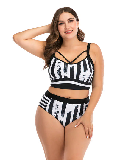 Plus Size Women's Sexy Bikini Swimwear