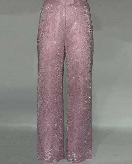 Glitz Blazer & Pants Matching Set