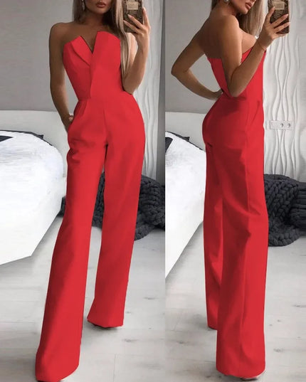Women’s Powerful Wide Leg Jumpsuit