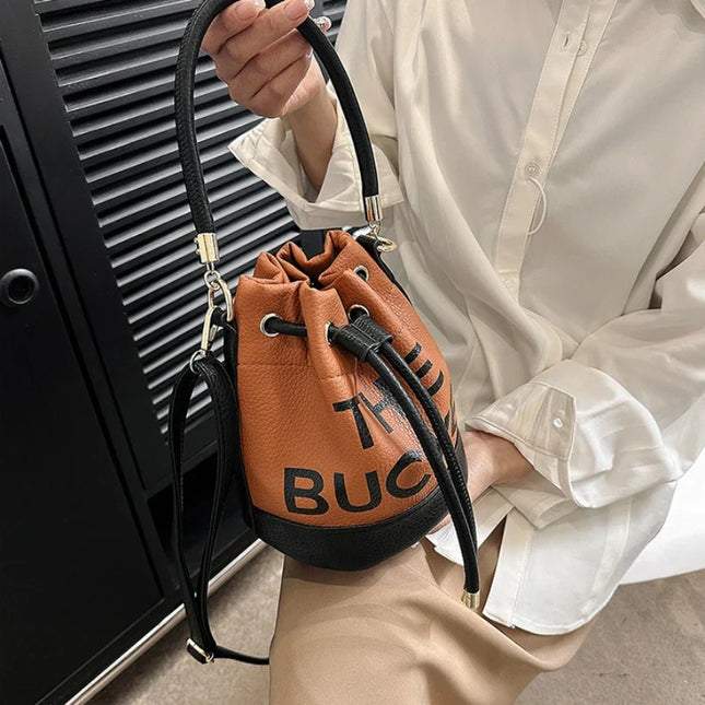 New Fashion Women's Bucket Bag Trend | Brand Casual Versatile Shoulder Bag & High-end Classic Crossbody Bag (Designer Luxury Handbag)