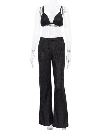 Glitz Blazer & Pants Matching Set