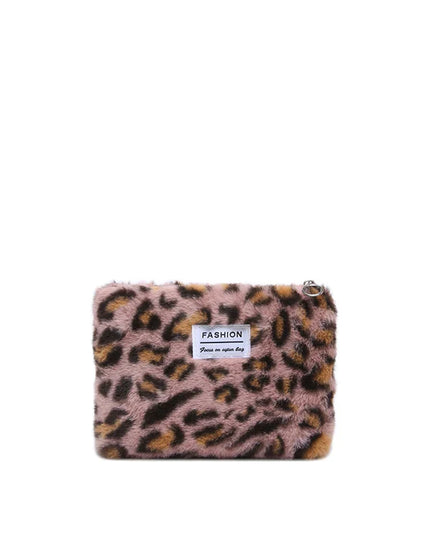 Leopard Print Retro Makeup Bag | Large Capacity Cosmetic Bag & Fashion Portable Storage Bag (Travel Toiletry Bag)