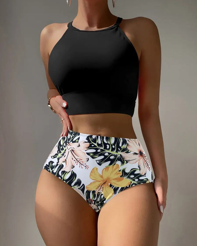 Floral High Waist Swim '26