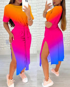 yellow blue / XL