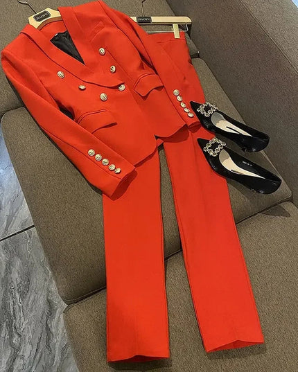 Monaco Blazer & Pantsuit Career Set