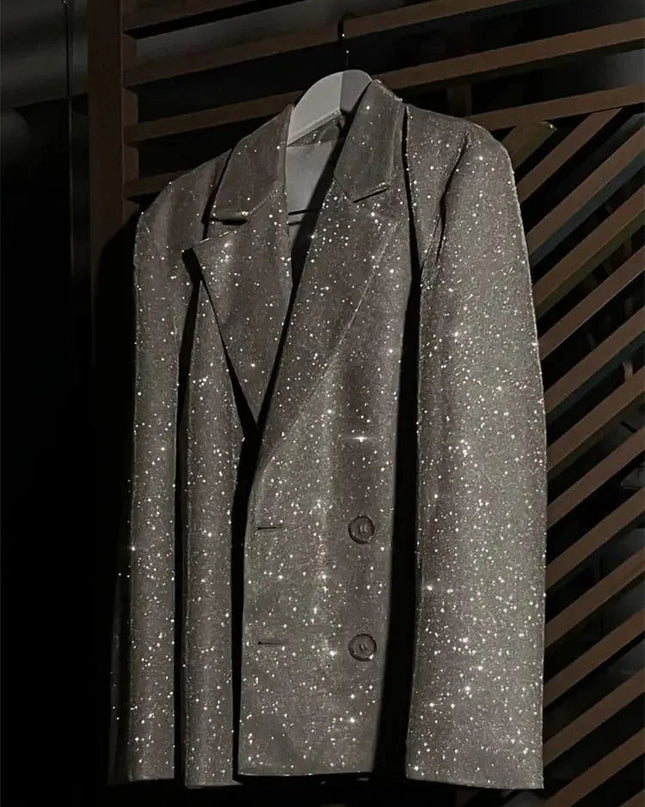 Glitz Blazer & Pants Matching Set