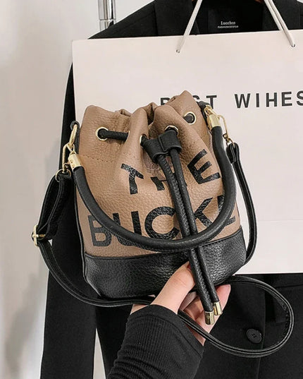 New Fashion Women's Bucket Bag Trend | Brand Casual Versatile Shoulder Bag & High-end Classic Crossbody Bag (Designer Luxury Handbag)