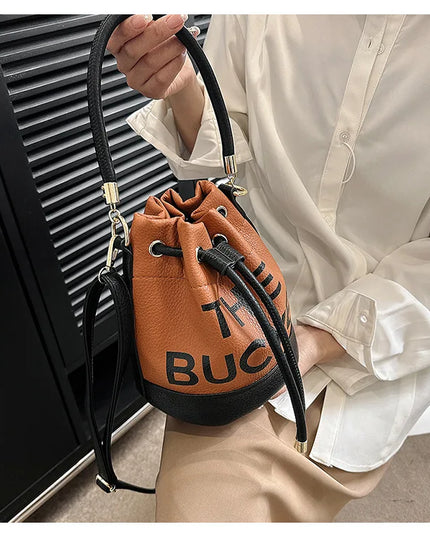 New Fashion Women's Bucket Bag Trend | Brand Casual Versatile Shoulder Bag & High-end Classic Crossbody Bag (Designer Luxury Handbag)
