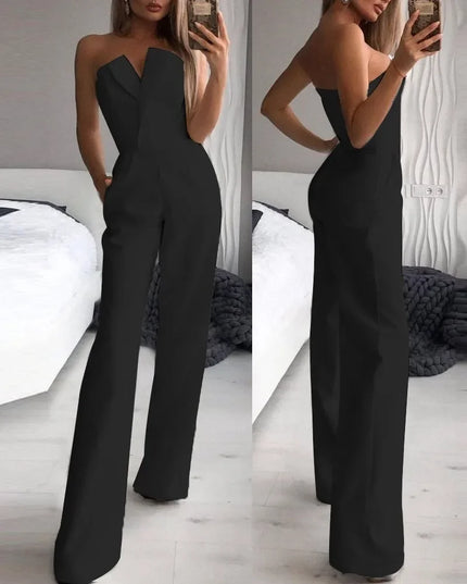 Women’s Powerful Wide Leg Jumpsuit