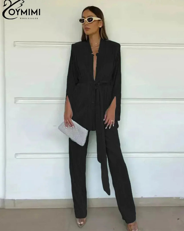 Fabulous Pleated Casual Party 2 Pc Set