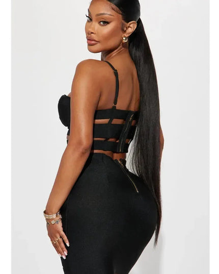 Vegas Bodycon Skirt Set
