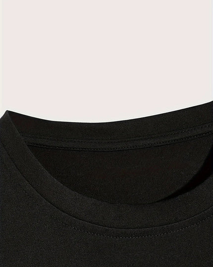 Los Angeles Number 91 Graphic Round Neck Sports Crop T-shirt
