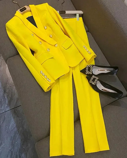 Monaco Blazer & Pantsuit Career Set