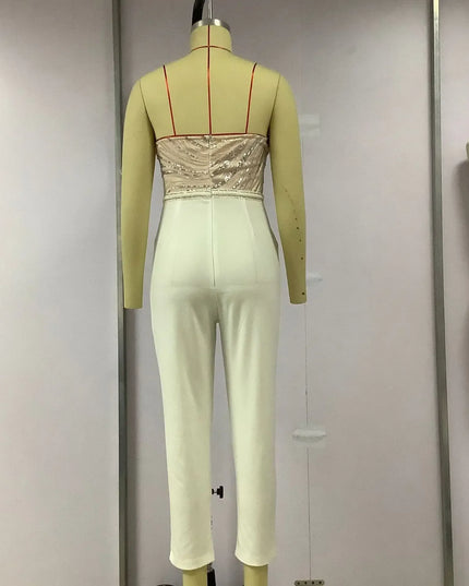 Bold Fashion Sequin Jumpsuit