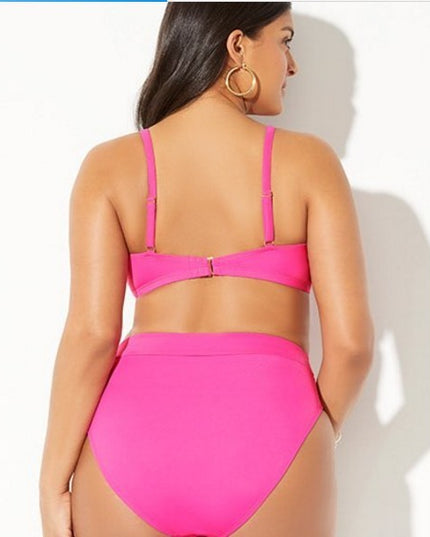 Plus Size Separate Women's Swimsuit Bikini
