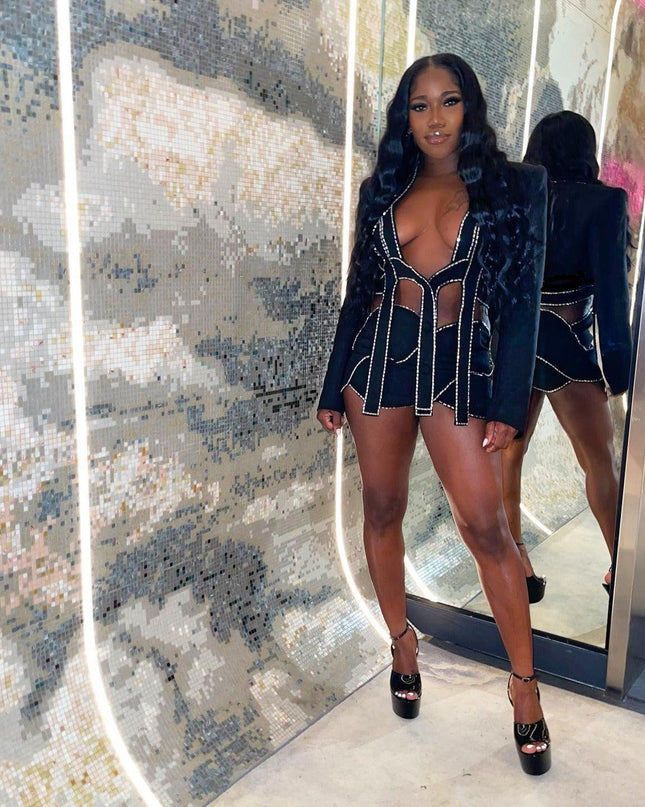 After Party Crystal Two Piece Set