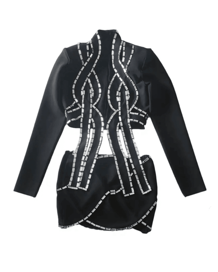 After Party Crystal Two Piece Set