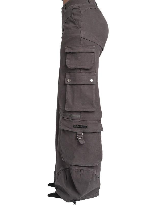 Low-Rise Twill Cargo Pant