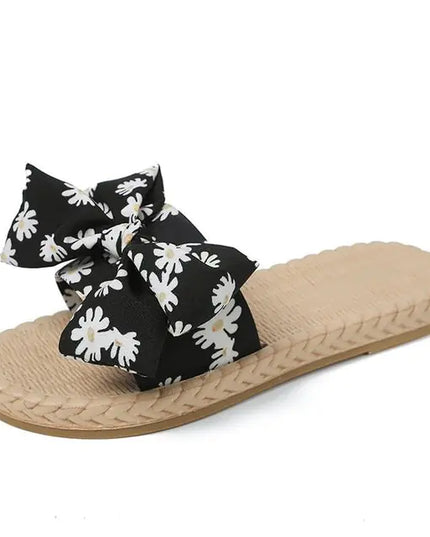 Women's Summer Flat Beach Casual Sandals - Slip-On Style