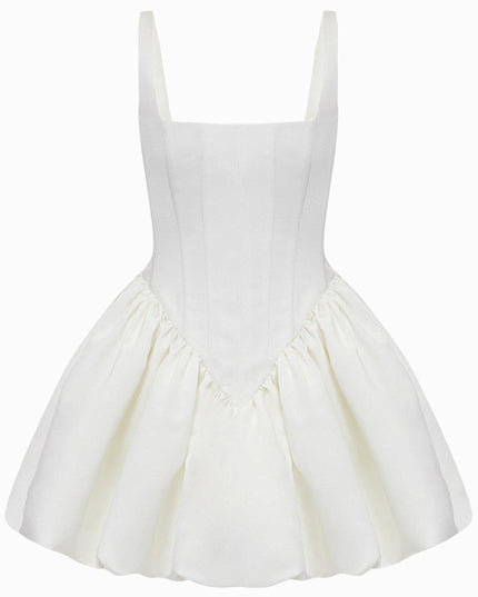 Baby Girl Corset Voluminous Mini Dress