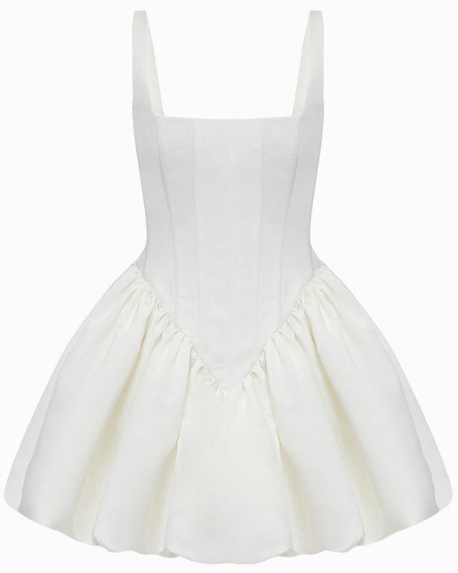 Baby Girl Corset Voluminous Mini Dress