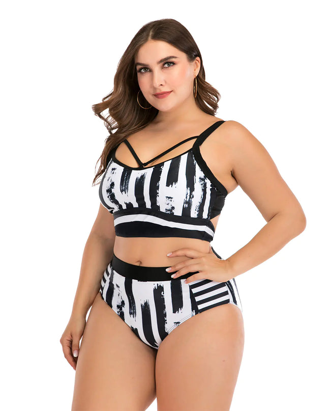 Plus Size Women's Sexy Bikini Swimwear