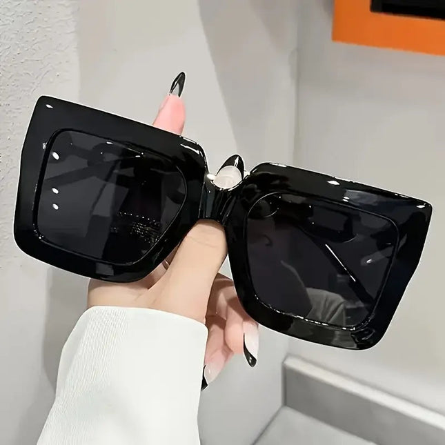 Vintage Oversized Glasses - Vintage-style Stylish Frames For Enthusiasts And Fashionistas For Women - Are Prohibited On The Temu Platform