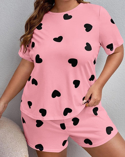 Shorts Plus-sized Plus Size Women's Pajamas