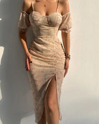 Light Pink Small Floral / L