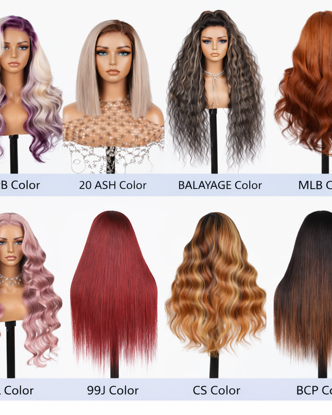 Dark Auburn Straight Human Hair 24' Lace Closure Wigs With Baby Hair