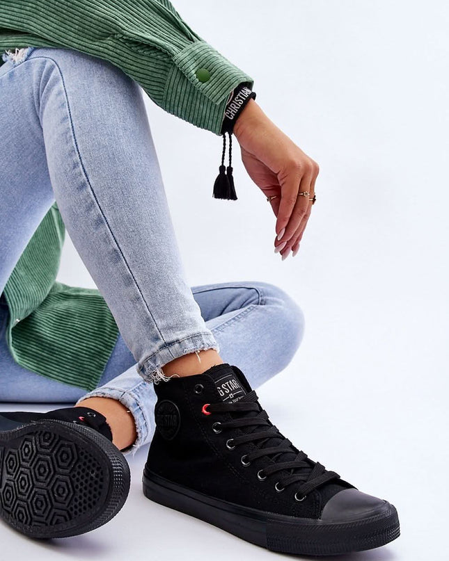 Big Star Black High top Sneakers